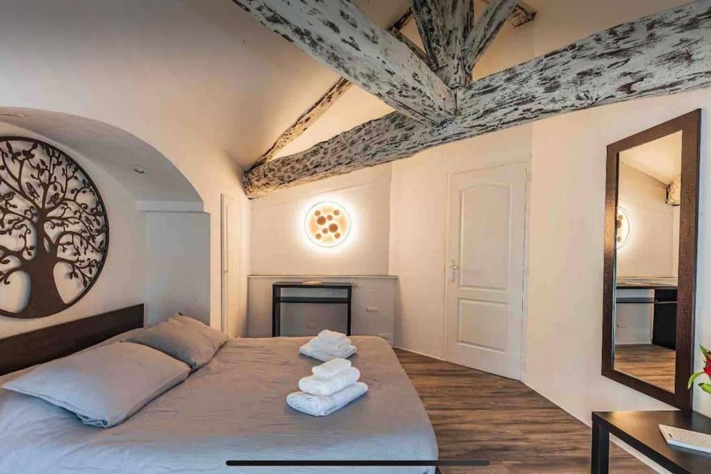 Appartement Cocooning, Climatise, Au Coeur D'Agen Buitenkant foto